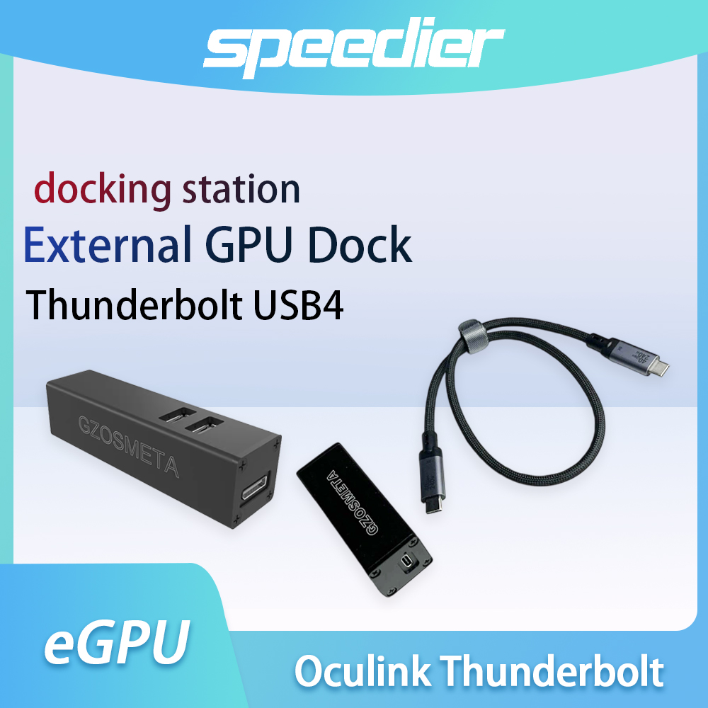 Oculink Egpu Mini Pc - Adaptador Oculink Thunderbolt USB4 para Laptop,