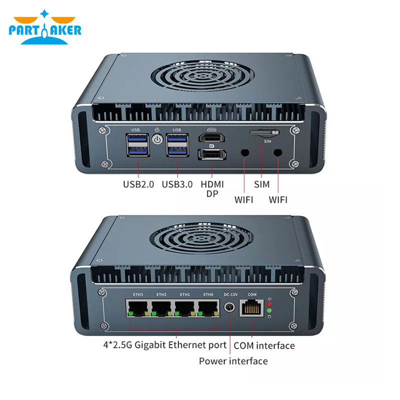 12a geração intel I3-1115G4 fa - Pfsense Firewall Router 2.5G 4 I226 avaliação e preço