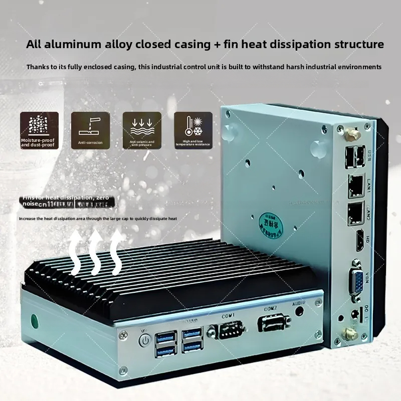 Mini PC Industrial - Quad-Core - Fanless Industrial Pc Rs485 Core I7 avaliação e preço