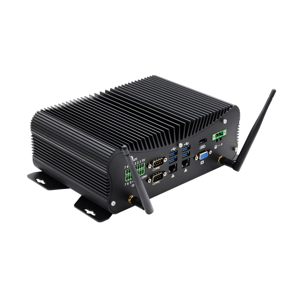 13th fanless mini pc industria - Fanless Industrial Pc Rs485 Core I7 avaliação e preço