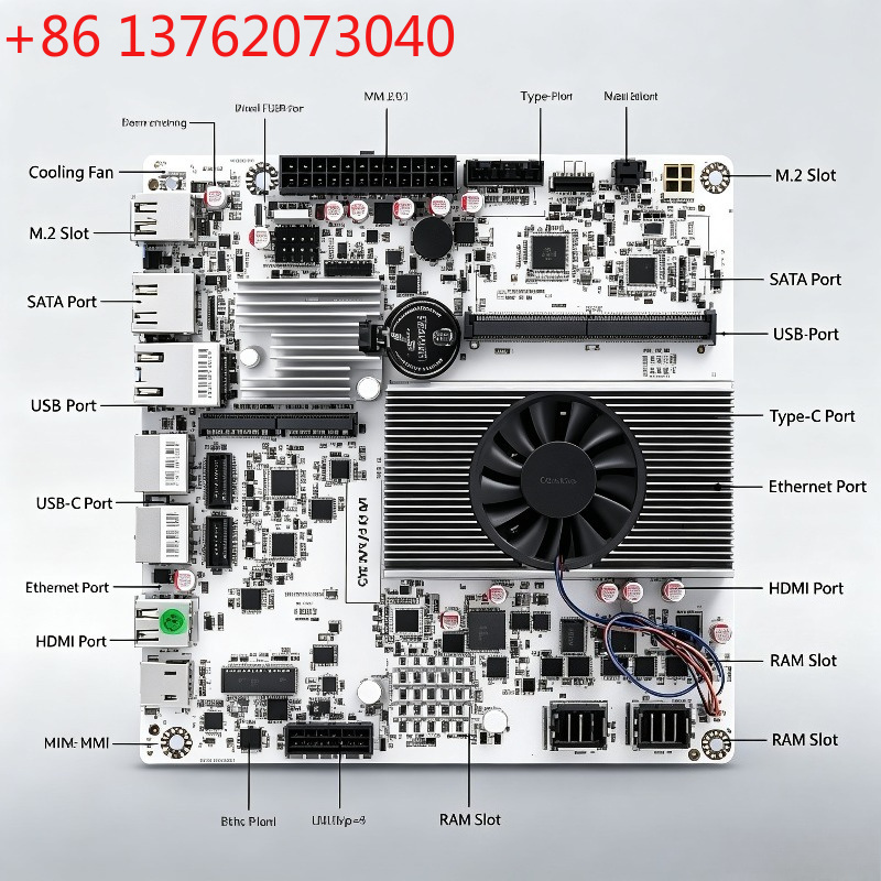 Placa-mãe Mini ITX NAS com N15 - Nas Motherboard 8 Sata Mini Itx avaliação e preço