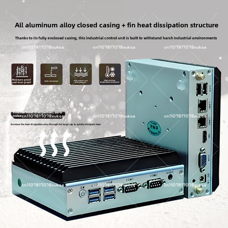 Mini PC industrial - Quad-Core - Fanless Industrial Pc Rs485 Core I7 avaliação e preço