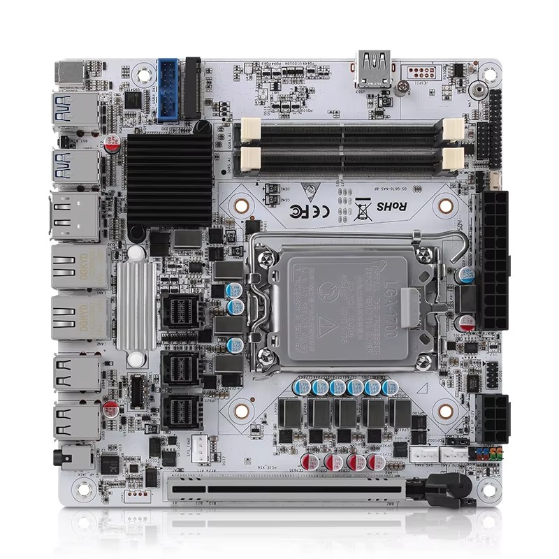 Placa-mãe NAS Mini ITX de 8 ba - Lga1700 Itx Motherboard Ddr5 avaliação e preço